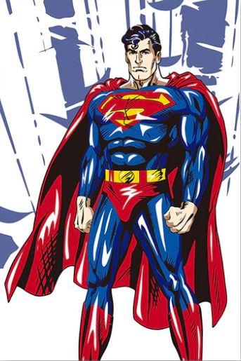 Superman Paint By Numbers