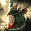 Baby Dragon Tabasco Paint By Number