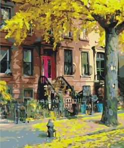 Brooklyn Brownstone Paint By Number