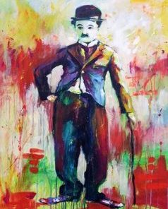 Charles Chaplin Paint By Number