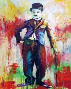 Charles Chaplin Paint By Number