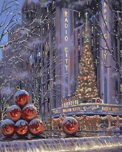 Christmas Night In New York Paint By Number