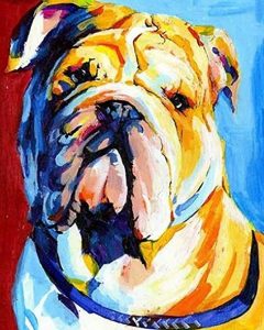 Bulldog Paint By Number