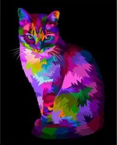Colour Cat Paint By Number