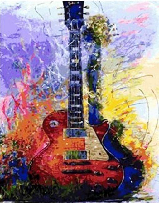 Cool Guitar Paint By Number