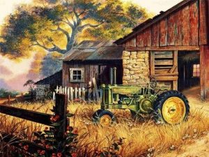 Country Farm Paint By Number