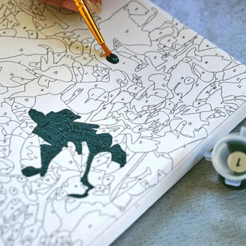 Paint By Numbers Customized Paintings by Numbers