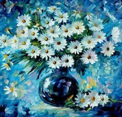 Daisies Vase Paint By Number