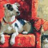 Dog On The Couch Paint By Number