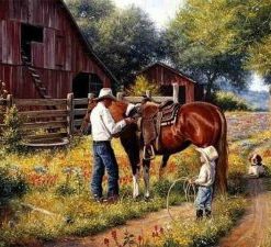 Family Farm Paint By Number