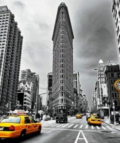 Flatiron Building Paint By Number
