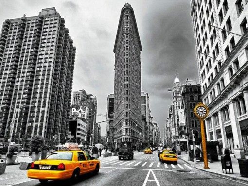 Flatiron Building Paint By Number