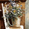 Flowers In An Old Vase Paint By Number