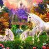 Horse Unicorn In Heaven Paint By Number