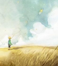 Little Prince In Wheat Field Paint By Number