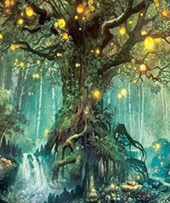 Magic Tree paint by numbers