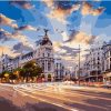 Main Street Madrid Paint By Number