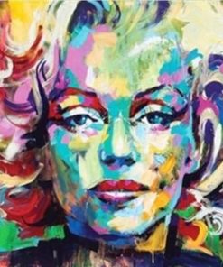 Portrait Of Marilyn Monroe Paint By Number
