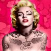 Marilyn Monroe Tattoos Paint By Number