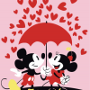Mickey And Minnie Paint By Number