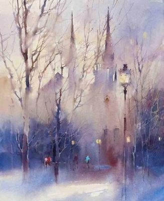 Mist In Moscow Paint By Number