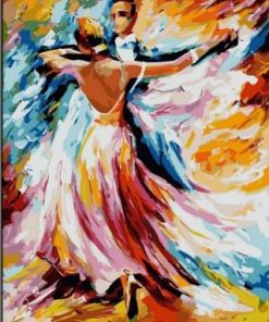 Newlyweds Dancing Paint By Number