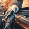 Owl On Piano Paint By Number