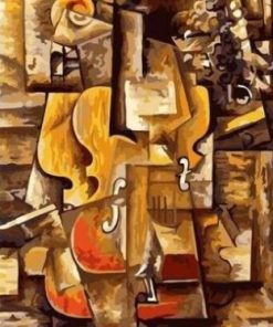 Pablo Picasso Violin Paint By Number