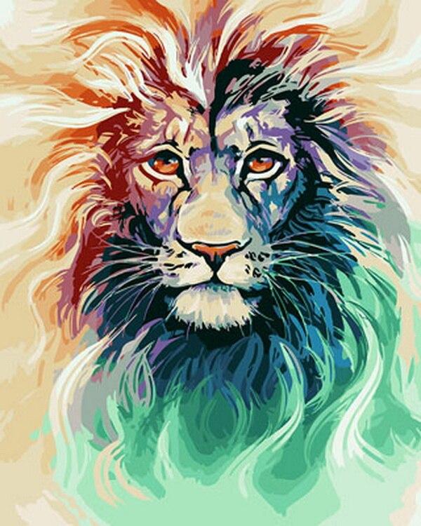 Fantasy Lion Paint By Numbers