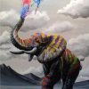 Rainbow Elephant Paint By Number