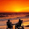Romantic Couple In Beach Paint By Number