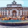 Rome Trevi Fountain Paint By Number