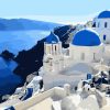 Santorini Island In Greece Paint By Number
