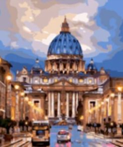 St. Peter's Basilica Paint By Number