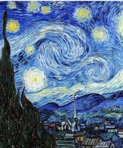 Starry Night Vincent Van Gogh Paint By Number