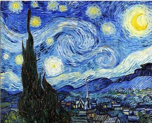 Starry Night Vincent Van Gogh Paint By Number