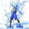 Stephen Curry Splash Paint By Number