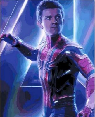 Tom Holland Spiderman Paint By Number