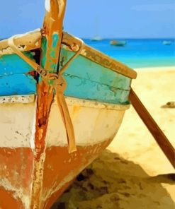 aesthetic-boat-in-the-beach-paint-by-number