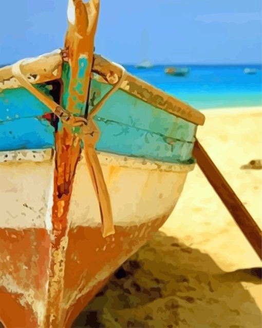 aesthetic-boat-in-the-beach-paint-by-number