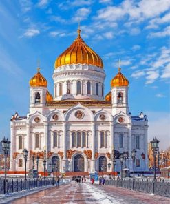 Cathedral of Christ the Saviour paint by numbers