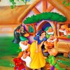 Disney Snow White Paint by numbers