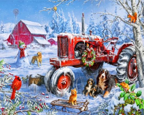 christmas-on-the-farm-paint-by-numbers