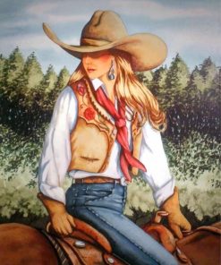 cowgirl-paint-by-number