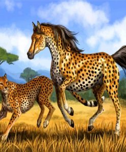 hybrid-cheetah-horse-paint-by-numbers