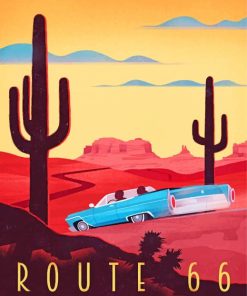 retro-route-66-paint-by-numbers