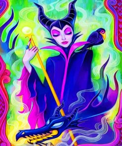 Disney Maleficent Paint by numbers