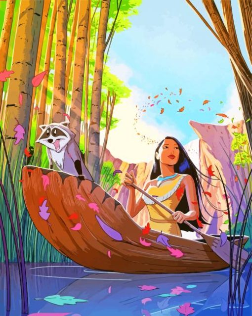 Pocahontas Paint by numbers