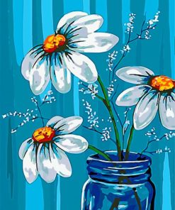 aesthetic-white-flowers-paint-by-numbers