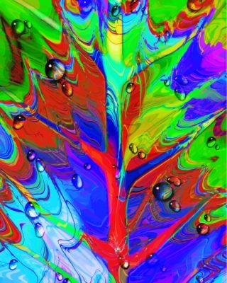 colorful-leave-paint-by-numbers